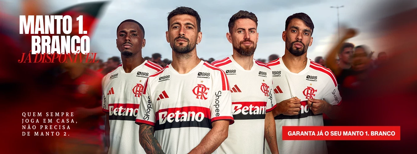 Manto branco Flamengo